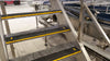 Galvanised Steel non-slip Stair Tread Reflective insert